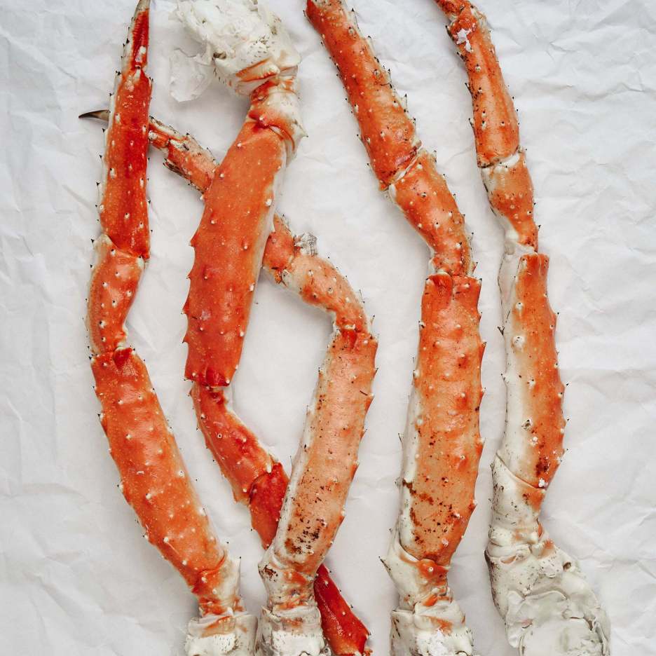 💥colossal Red King Crab Legs From Alaska 601001 002